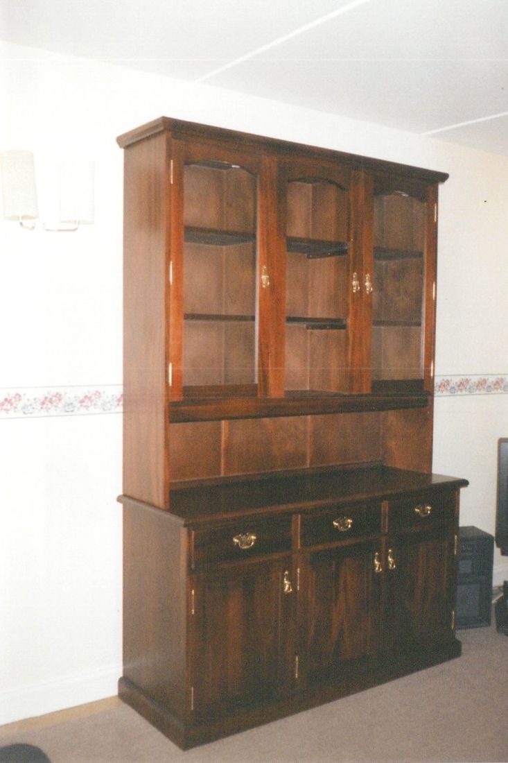 Mahogany Display Sideboard